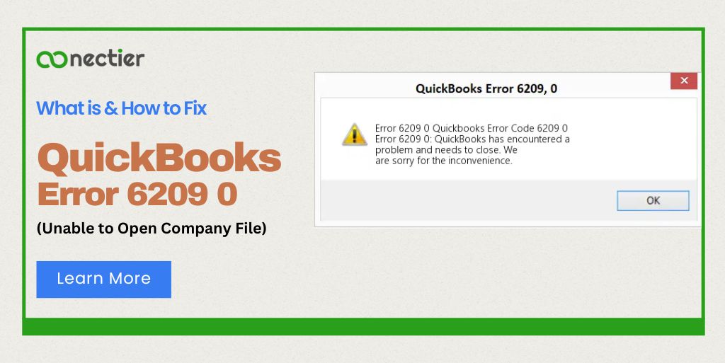 Image of QuickBooks Error 6209 0